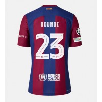 Barcelona Jules Kounde #23 Heimtrikot 2023-24 Kurzarm
